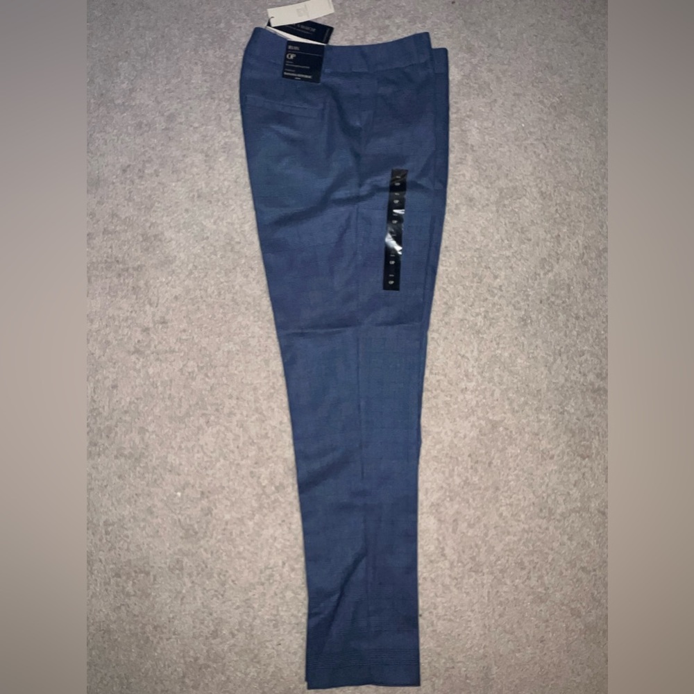 Navy Blue Stripped Banana Republic Suit Pant